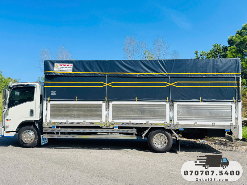 ISUZU NPR350 2.490 Tấn Thùng Mui Bạt - Ảnh 6